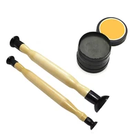 valve lapping sticks wooden grip with suction cup grinding sand for auto motorcycle cylinder engine valves dust grinding tool