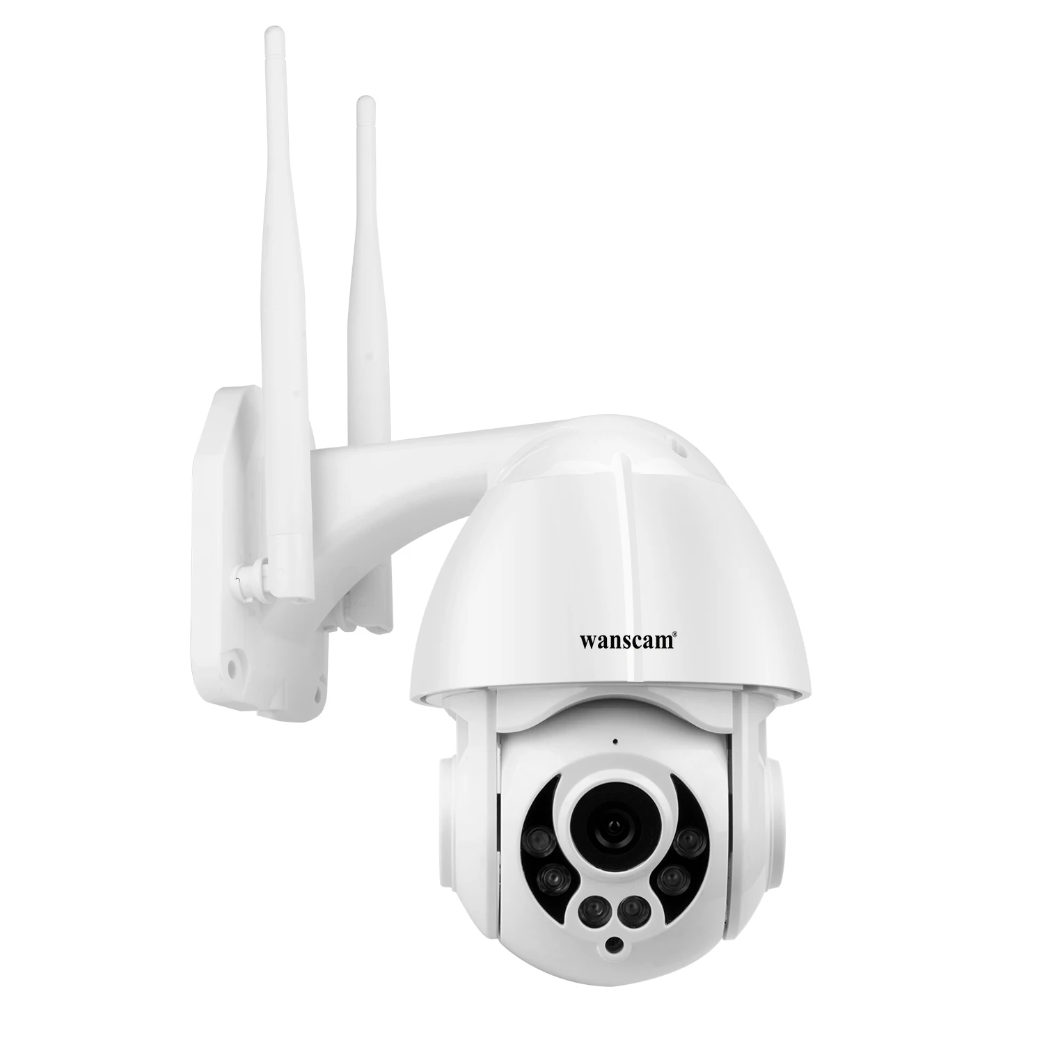 Wanscam 1080P WiFi IP камера обнаружения движения Автоматическое отслеживание PTZ 4X зум 2-way аудио P2P CCTV безопасности открытый купол Cam SD слот для карты