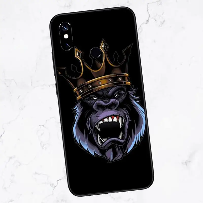 

Gorilla monkey Phone Case For Xiaomi Redmi 7 8 9t a3Pro 9se k20 mi8 max3 lite 9 note 9s 10 pro