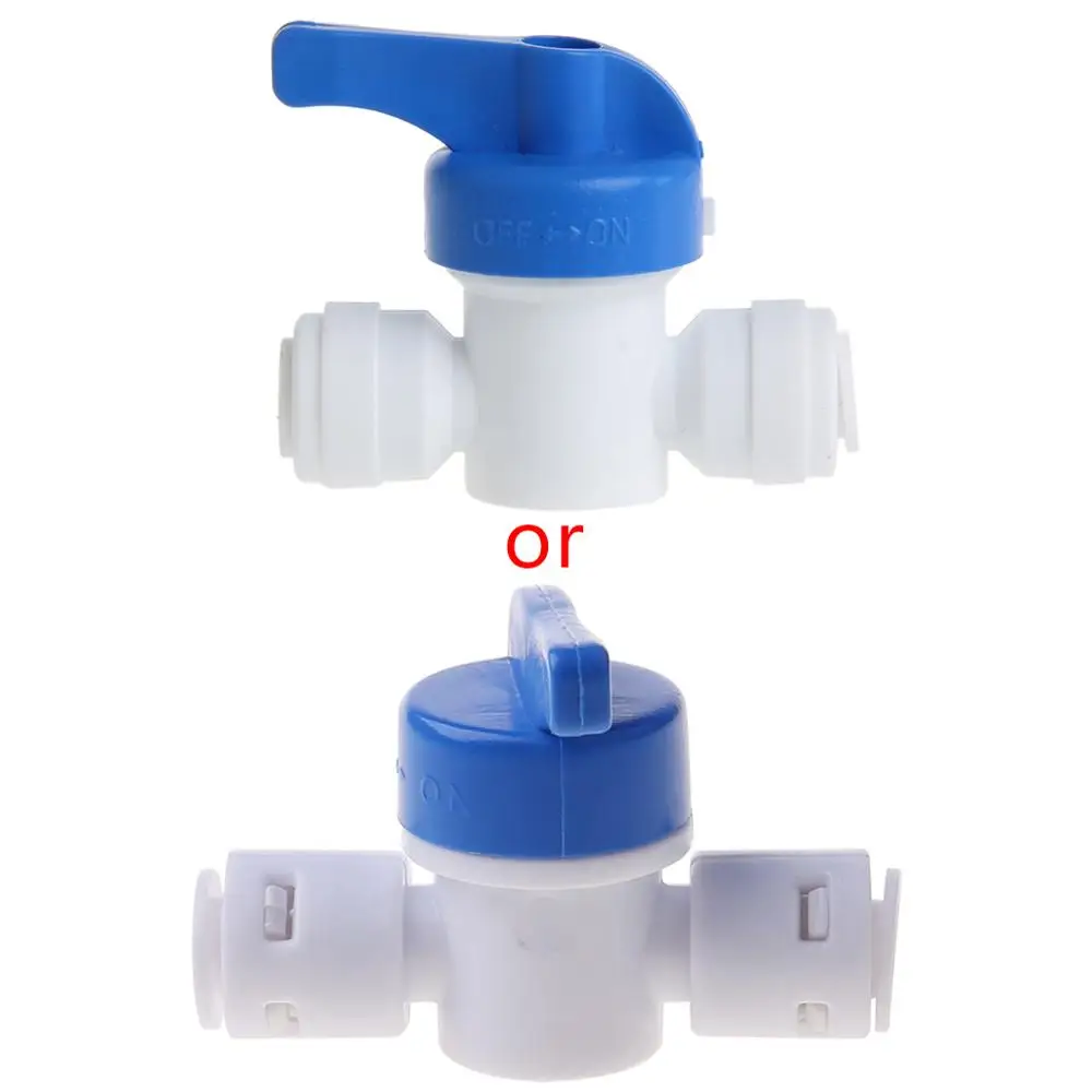 

Шаровой клапан 6 мм 1/4 "труба OD порт пластиковая система воды петля соединитель