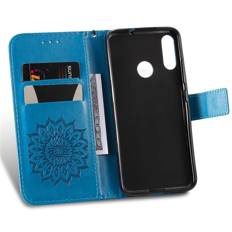 Чехол wekays для Motorola Moto E6 Plus, кожаный чехол-подставка с цветочным рисунком для Motorola E6 Plus, чехол-накладка