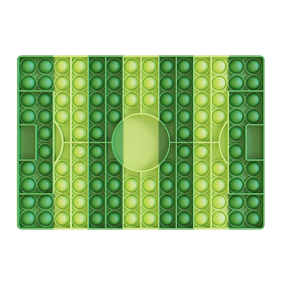 

Шахматная доска для футбольного поля, Зеленые Силиконовые пузырьки, Симпатичные диммеры, антистрессовые игрушки для детей, сенсорная игра, ...