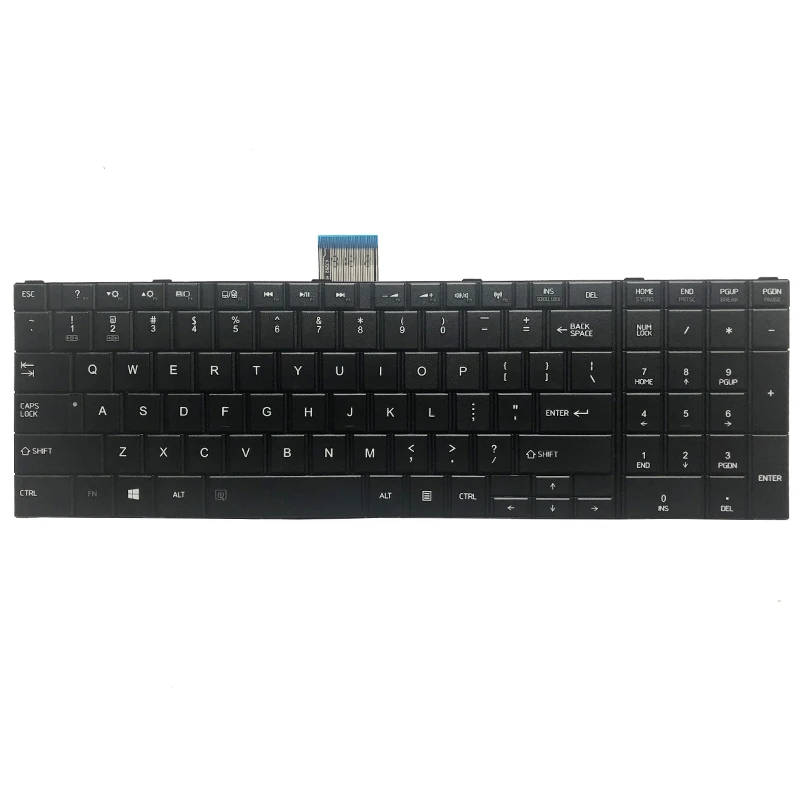 Новая клавиатура для ноутбука TOSHIBA SATELLITE C850 C850D C855 C855D L850 L850D L855 L855D L870 L870D|laptop keyboard|for