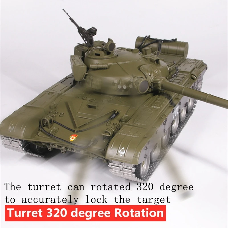 Реалистичная имитация радиоуправляемого боевого танка вращение на 320 градусов