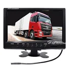Монитор для подголовника автомобиля, TFT ЖК-экран 9 дюймов, пульт дистанционного управления для использования в грузовиках, автобусах, автодомах и системах видеонаблюдения