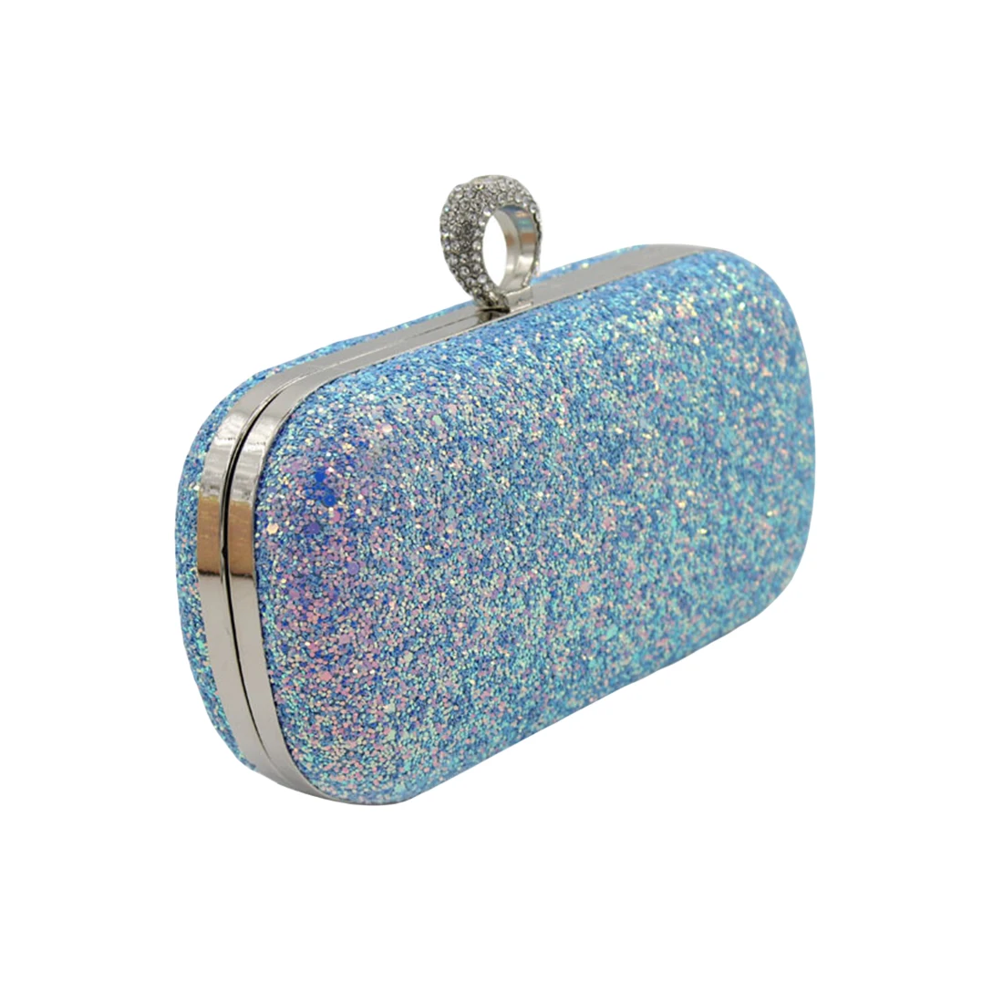 

Fashion Sequined Clutches Ladies Leather Shinny Trendy Clutch Bags Luxury Evening Shoulder Bag For Women Elegant Party Purse