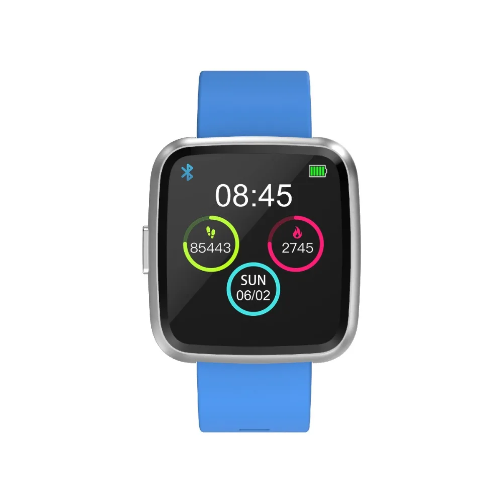 Smart Watch Y7P Blood Pressure Heart Rate Monitor Sport Fitness Tracker Smartwatch Men Women for Android ios phone | Электроника