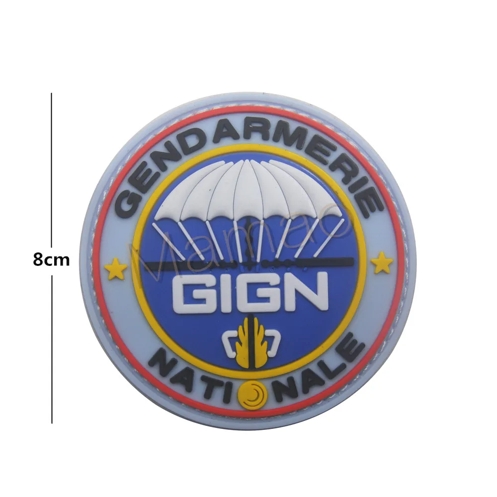 GIGN RAID французская армейская ПВХ-патч британская S.A.S. SAS GIS Италия спецназ 3D ПВХ