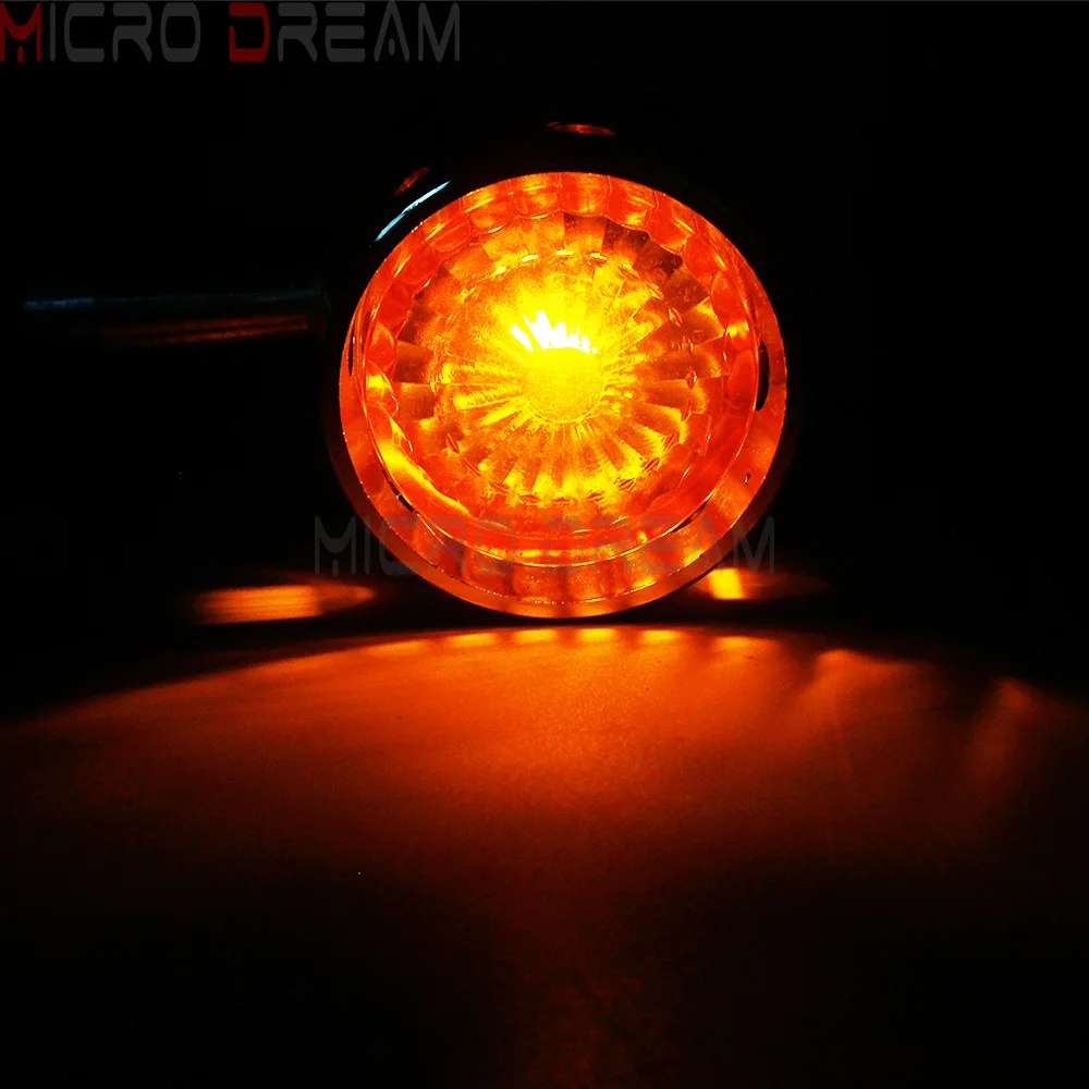 2 шт. поворотники для Harley Cafe Racer Honda Yamaha Suzuki Kawasaki 10 мм| |