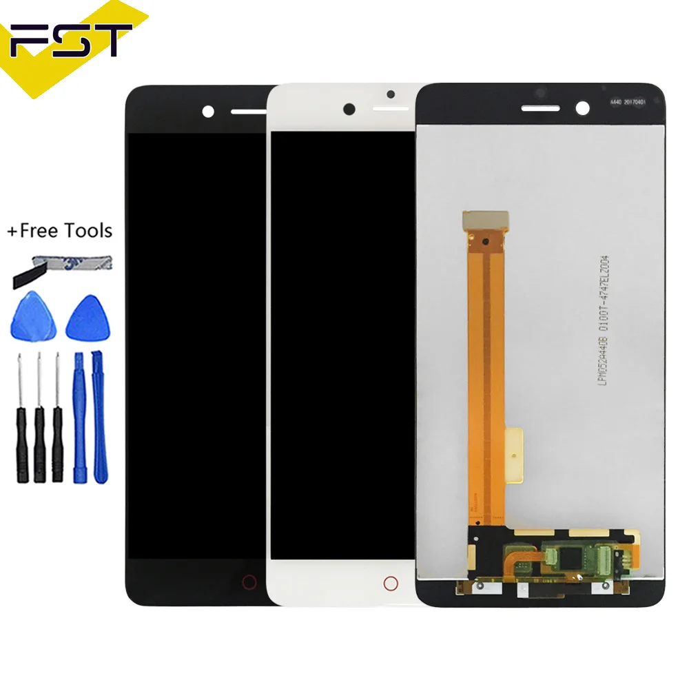 ЖК-дисплей и сенсорный экран для zte nubia Z11 mini S NX549J 5,2 ''для zte nubia Z11 mini S NX549J+ инструменты и клей