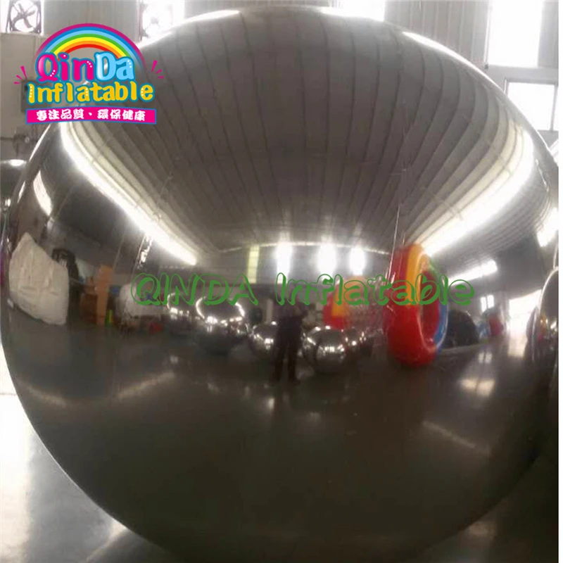 Christmas Decorations inflatable hanging silver mirror ball for event sale decorative large pvc | Игрушки и хобби