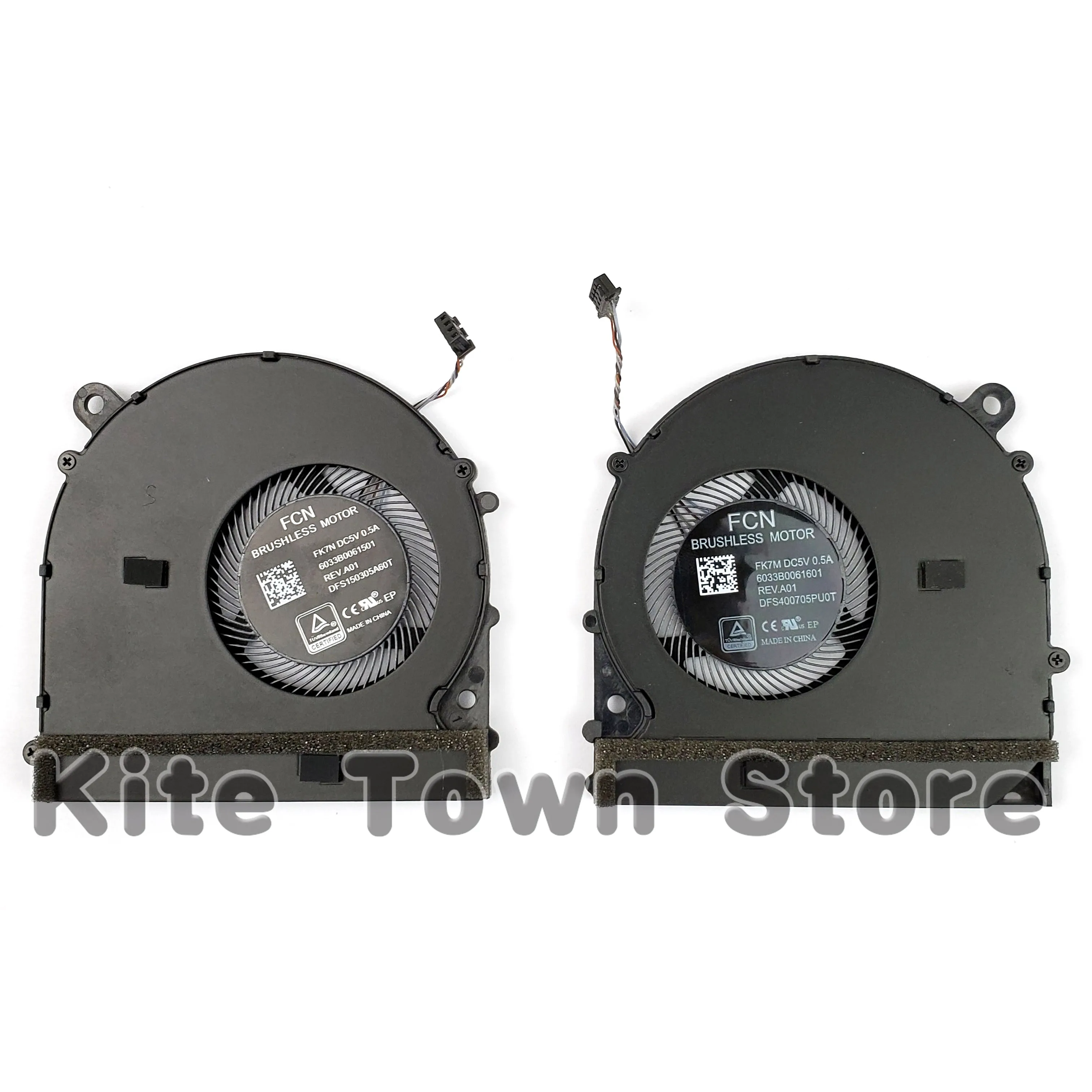

New CPU & GPU Fan for Xiaomi mi air PRO 15.6 ND55C05 -17E22 ND55C05 -17E23 A Piar Fans