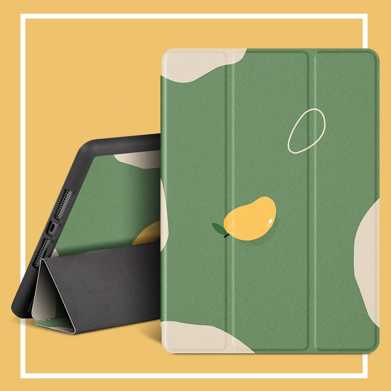 

For iPad mini 4/5 7.9 inch case，iPad 2019 10.5，Pro/Air3 10.5，2018 9.7，Air 2/1 9.7，iPad 2020 11 inch tri-fold smart pencil case
