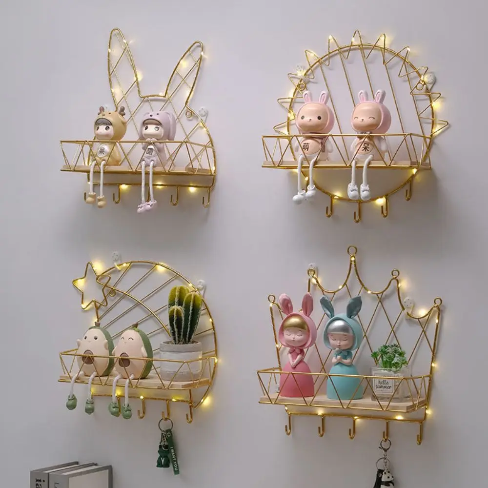 

Скандинавская кованая железная дверь, креативная стойка, облако, одежда, настенная Подвеска для хранения, настенное украшение для крыльца, ...