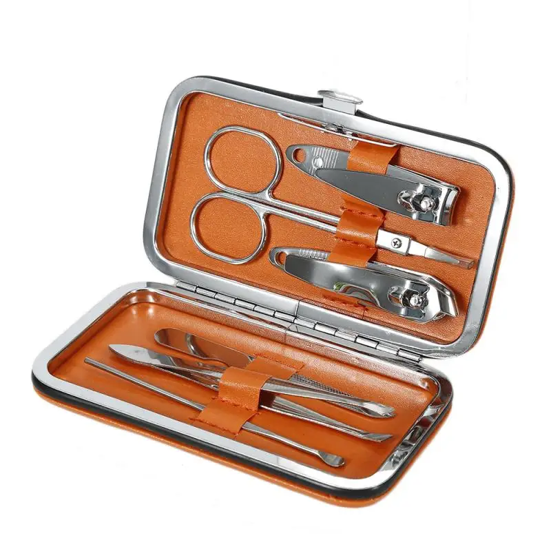 Профессиональный маникюрный набор 6 шт./компл. для ухода за ногтями инструмент