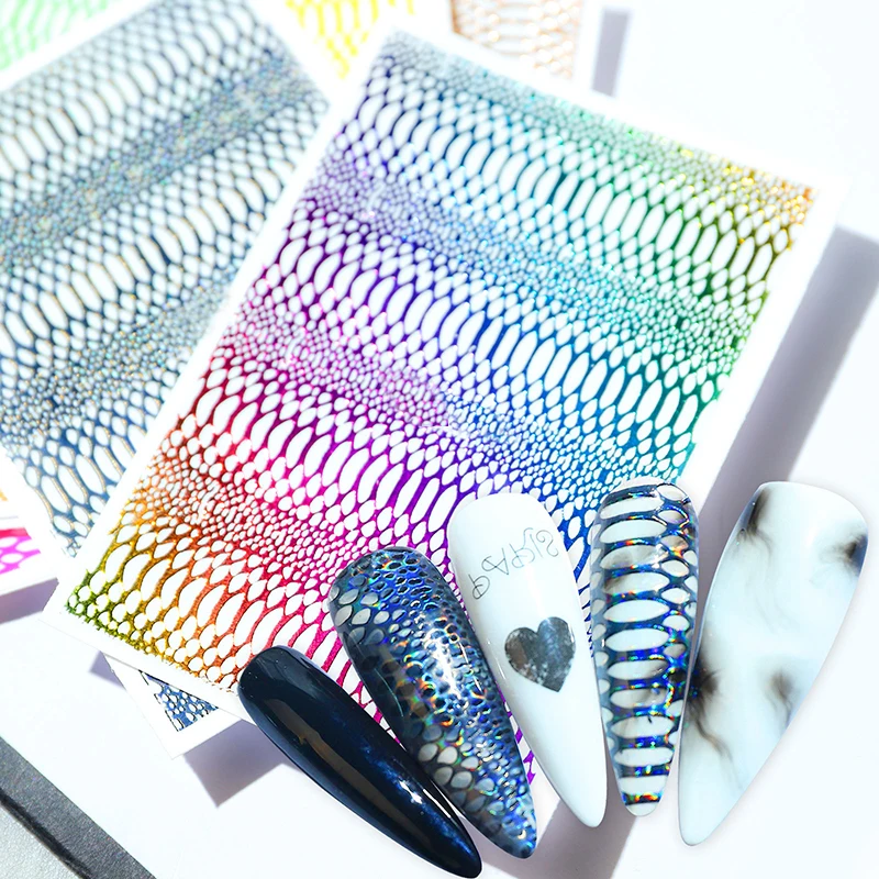 12 шт. стеклянные наклейки для ногтей | Красота и здоровье