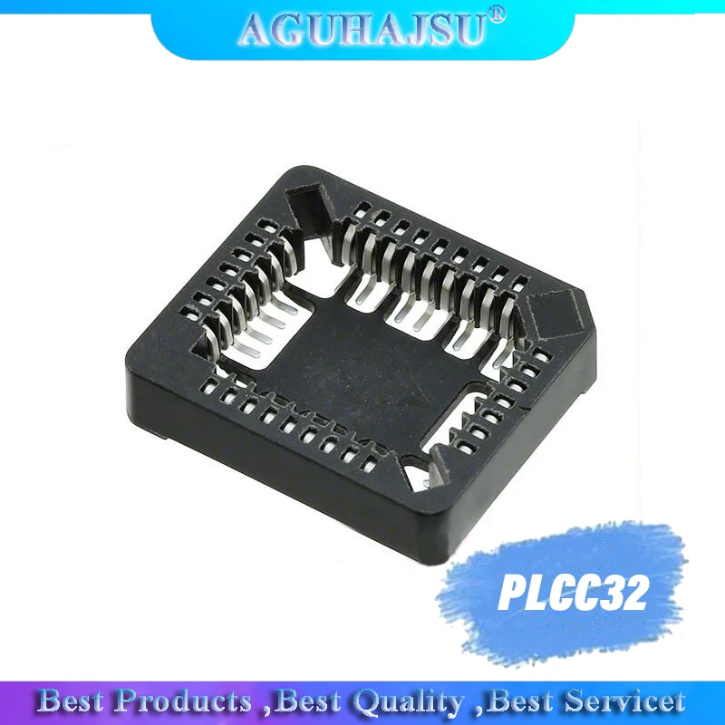 10 шт./лот PLCC32 SMD IC Socket adapter 32 Pin PLCC конвертер в наличии|Интегральные схемы| |