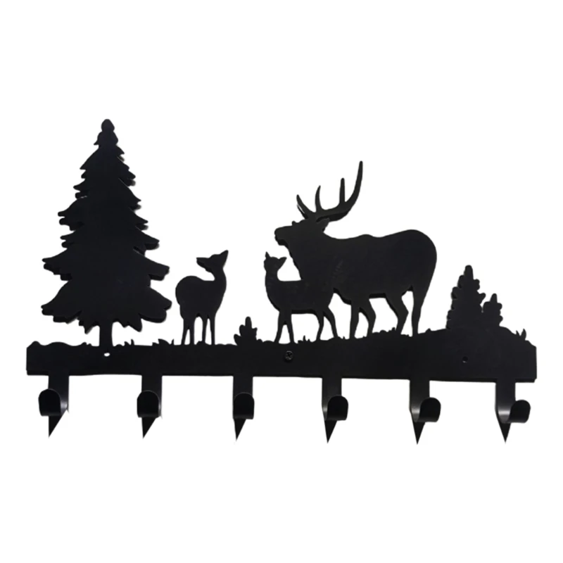 

B03D настенный крючок для пальто, одежды железная стойка вешалка для шляп Сумки из натуральной кожи халат держатель для ключей органайзер для...