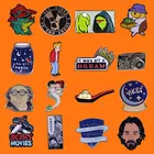 Креативные металлические эмалевые булавки в стиле аниме для рождественского подарка