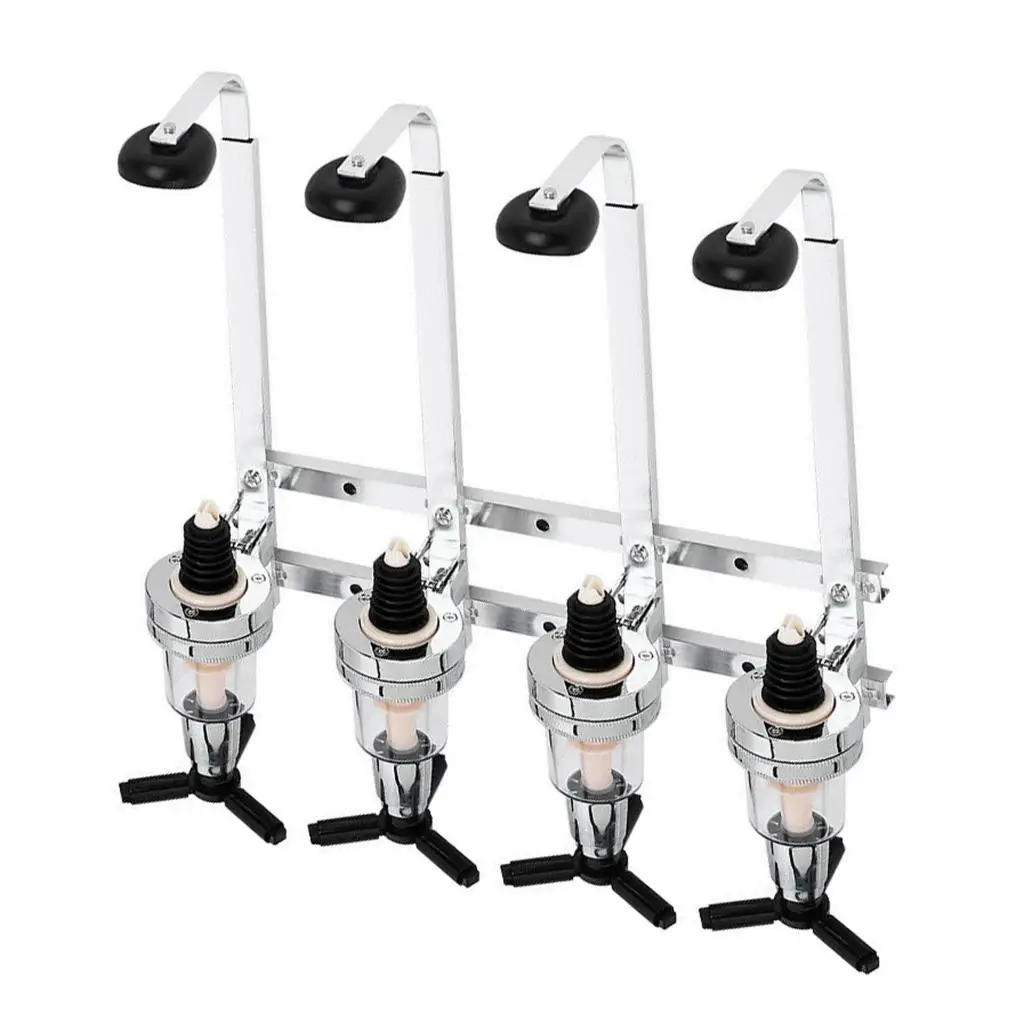 

Wall Mounted Liquor Dispenser Stand Bar Kitchen Tools Racks Cocktail Holder