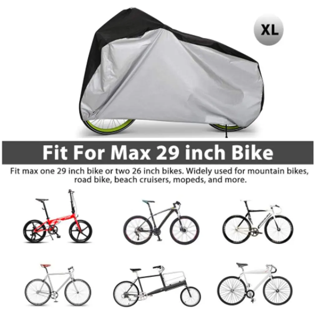 

Bicycle Oxford Cloth Cover Gear Waterproof Mountain Bike Bicycle Rain Cover Heavy Duty Cycle Cover Storage Bag
