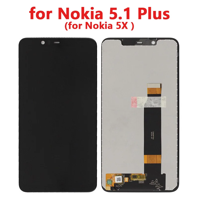 ЖК-дисплей для Nokia 5.1 сенсорный экран дигитайзер TA 1024 1027 1044 1053 1008 1030 1109 1075 5 1 Plus