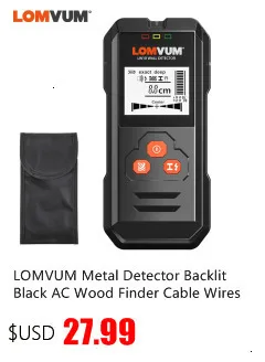 LOMVUM мультиметр True RMS 6000 отсчетов Высокоточный цифровой мультиметр NCV умный мультиметр Авто Диапазон AC/фонарик постоянного тока