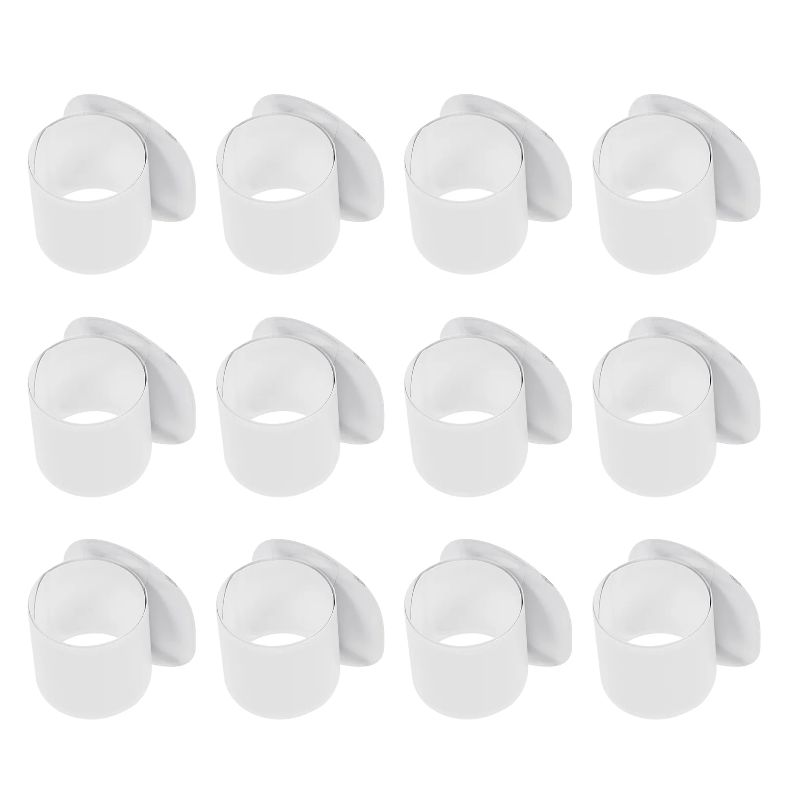 

12pcs Children Creative Slap Bracelets Blank Slap Bands Novelty Wristbands for Kids