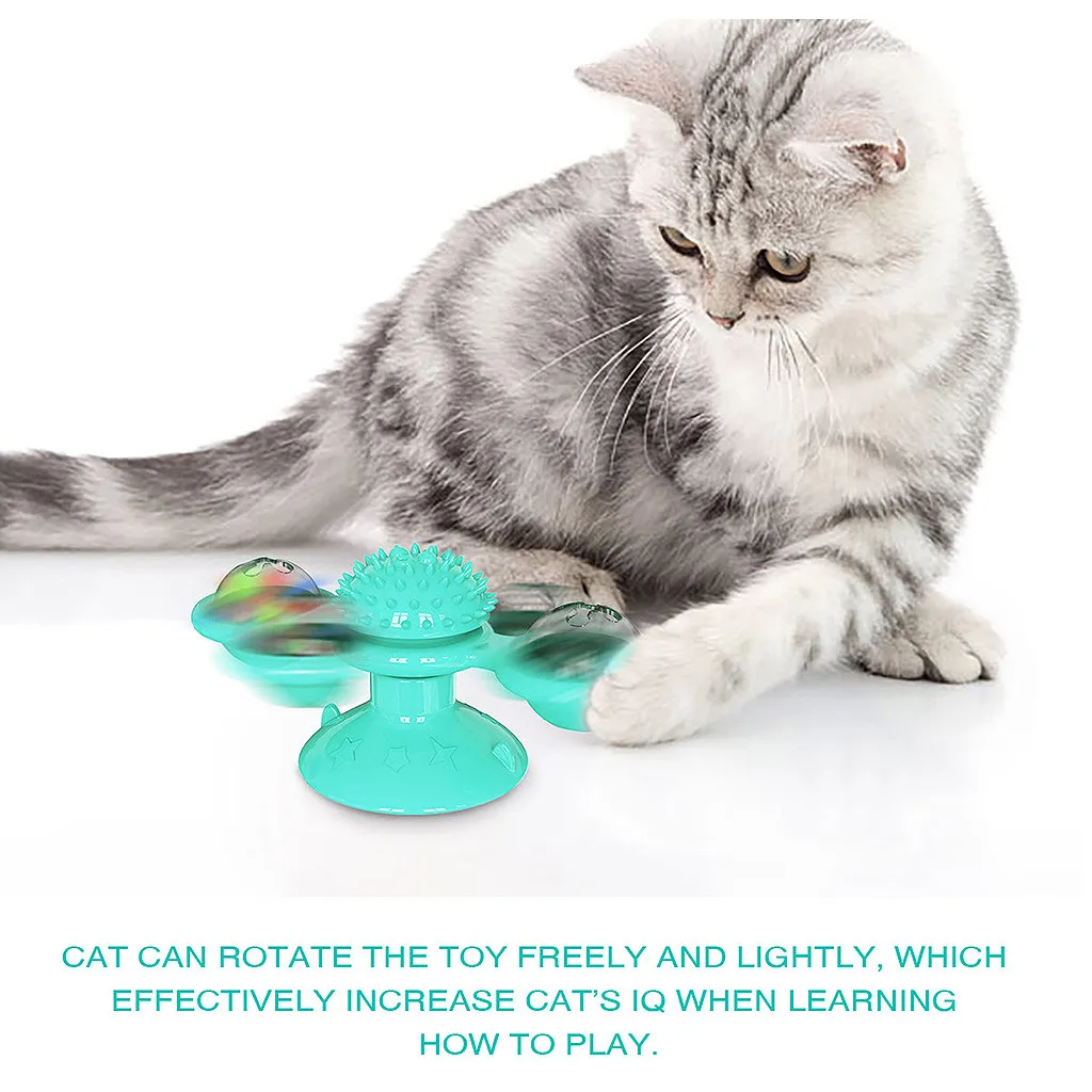Домашнее животное игрушка тизер Для Кошек ветряная мельница кошка проигрыватели