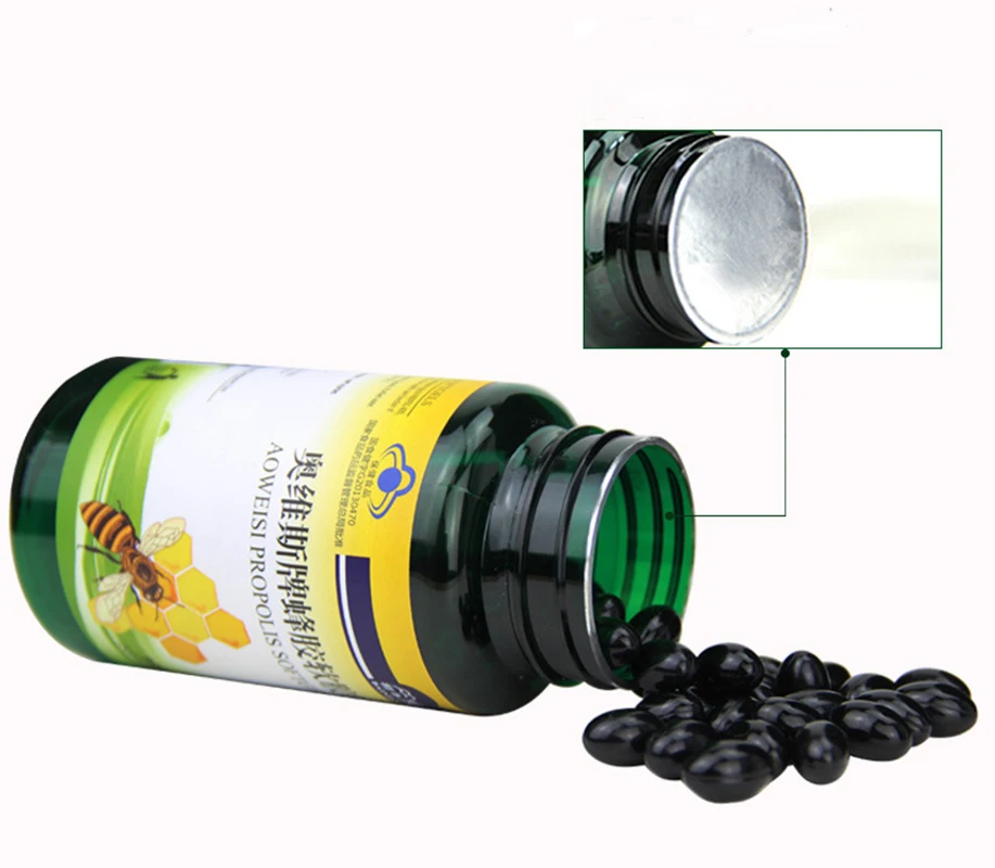 Флисовые капсулы с экстрактом натуральный пчелиный прополис улучшают иммунитет