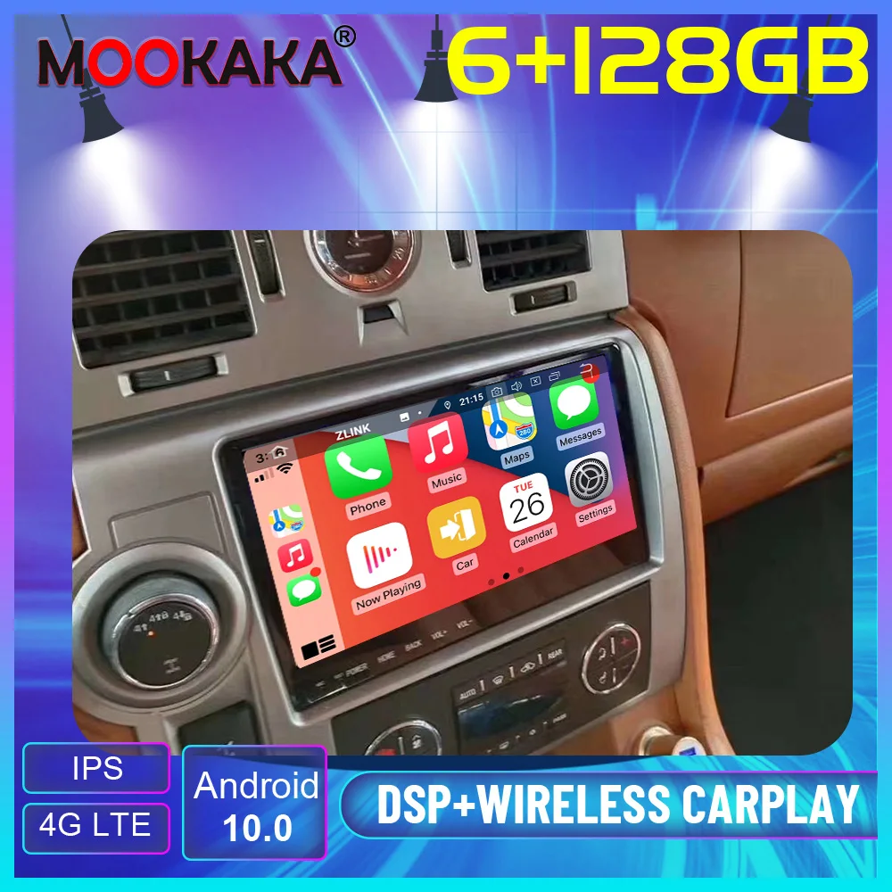 

Android 10.0 6+128G Carplay DSP For Hummer H2 2008-2012 Car GPS Navigation Audio Radio Multimedia Player Screen Head Unit Stereo