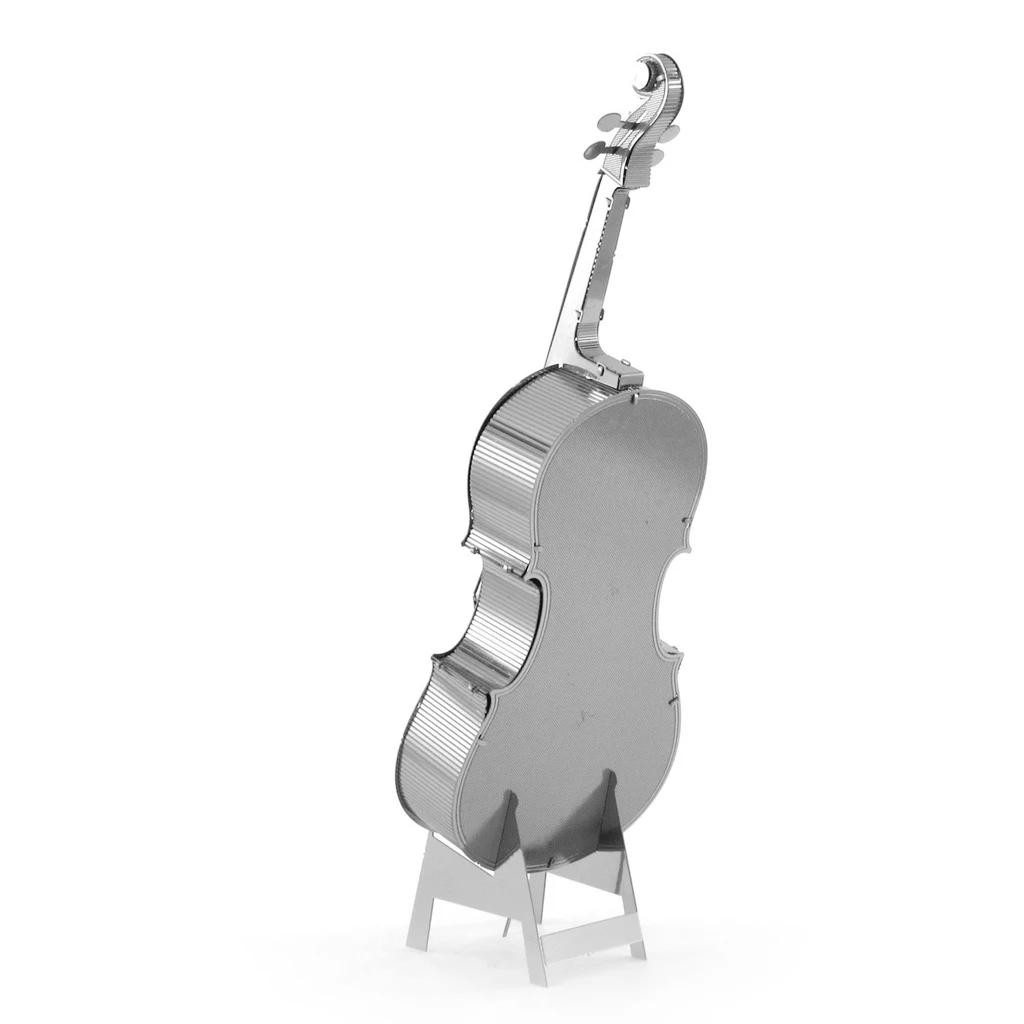 

3D Metal Model Puzzle No Glue Jigsaw Assembly DIY - Contrabass