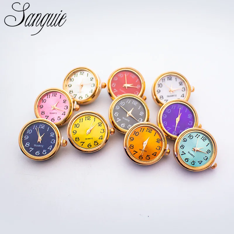 Оптовая продажа 1 шт./партия стеклянные пуговицы часы браслеты 18 мм/20 мм DIY