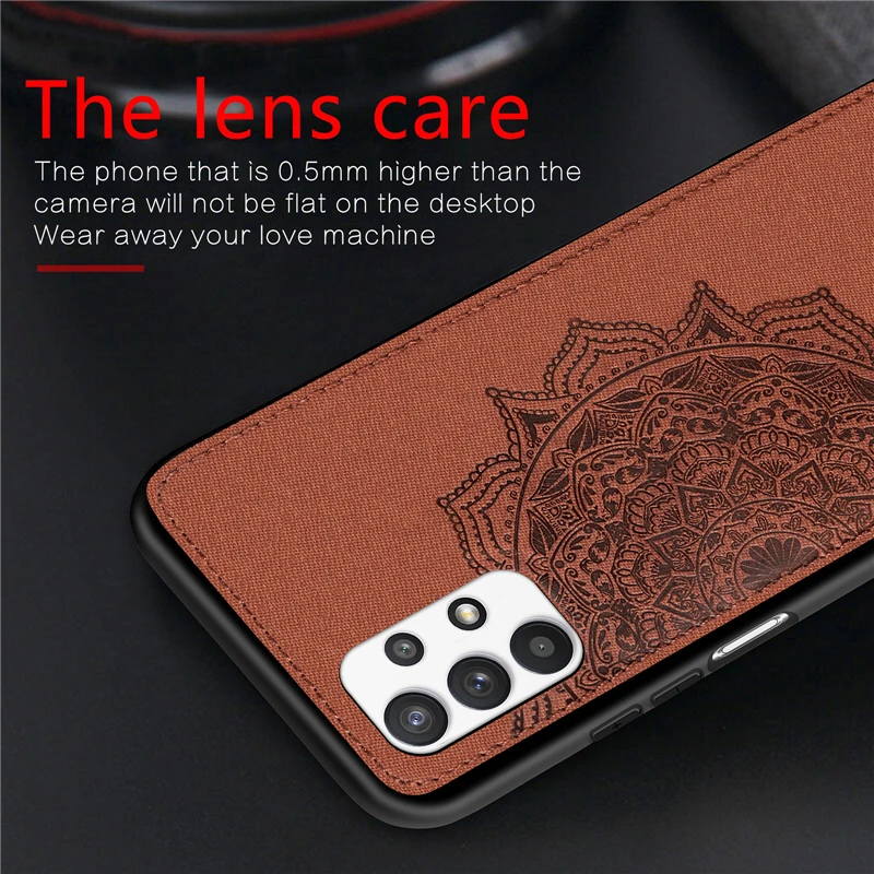 cotton fabric case for samsung galaxy a32 5g case magnetic silicon phone case for samsung a32 5g cover for samsung a32 5g 6 5 free global shipping