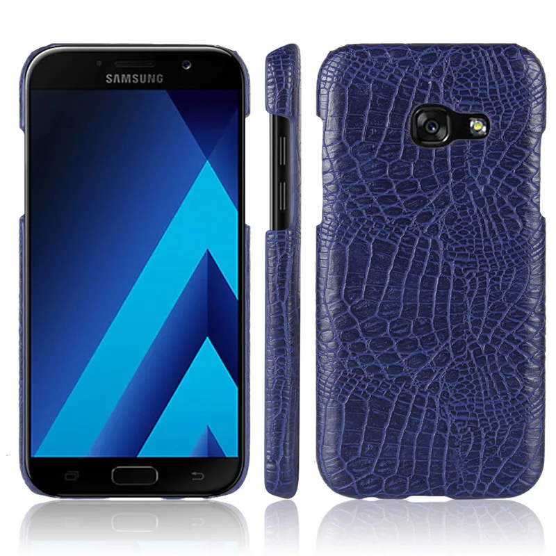 Чехол для Samsung Galaxy A3 2017 роскошный чехол из искусственной кожи жесткая пластиковая