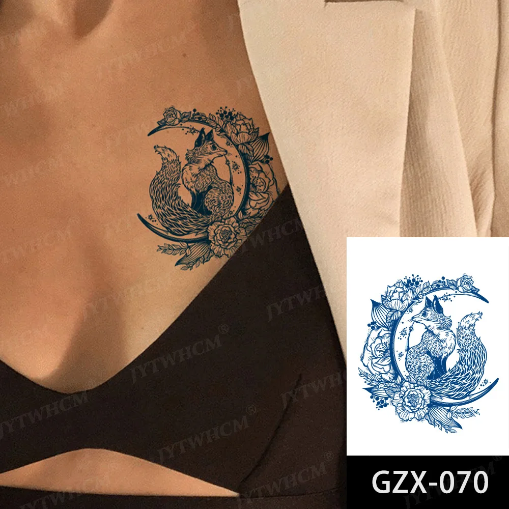 Водонепроницаемый наклейки для временных татуировок сок прочного женщин детей