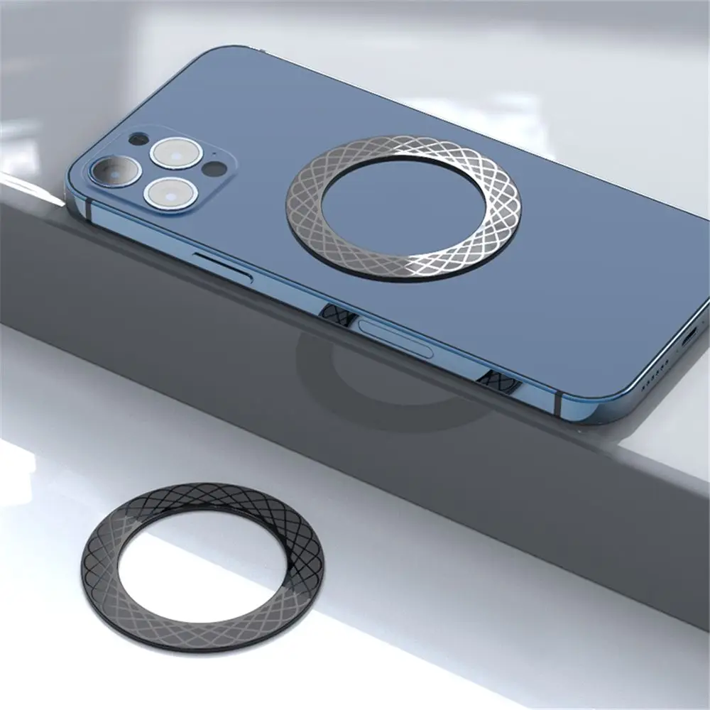 strong magnetic plate for magsafe wireless charger car mount holder makes android qi phone iphone connects and charges perfectly free global shipping