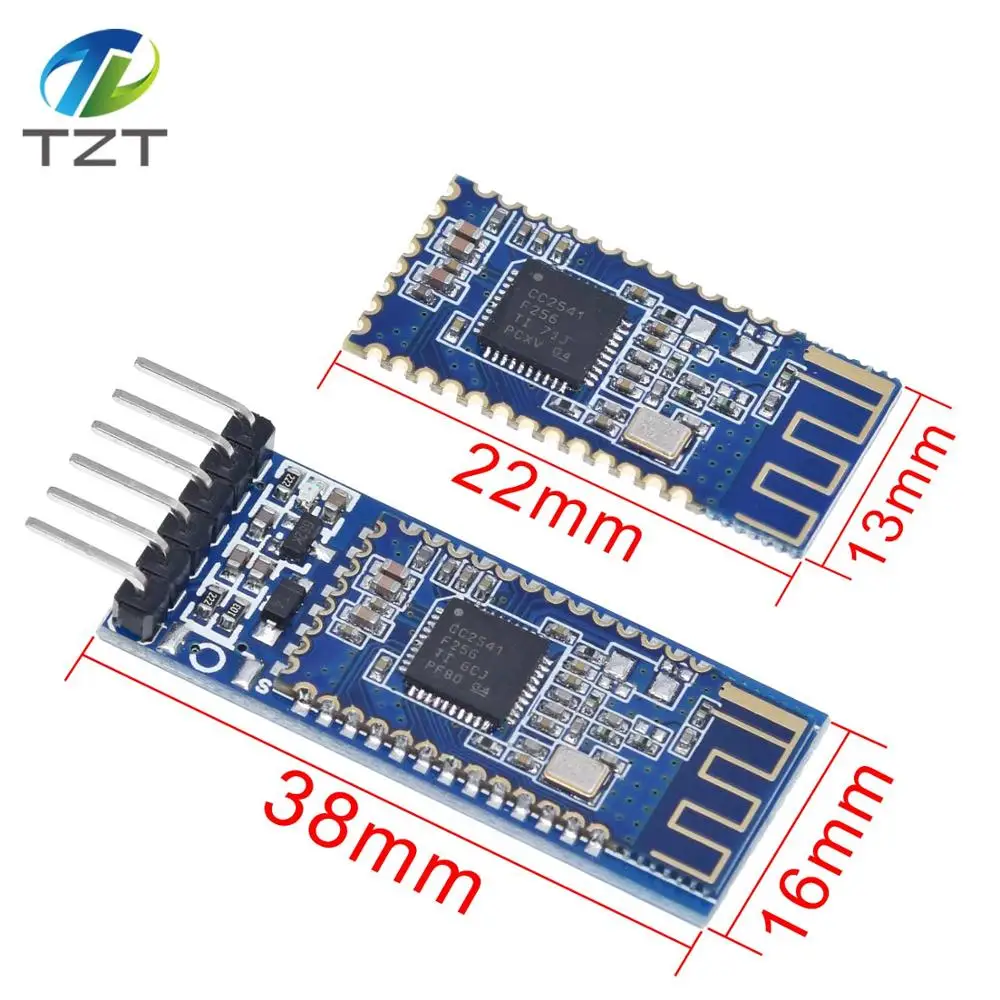 AT-09 Android IOS BLE 4,0 модуль Bluetooth 6PIN для Arduino CC2540 CC2541 Серийный беспроводной модуль совместимый HM-10