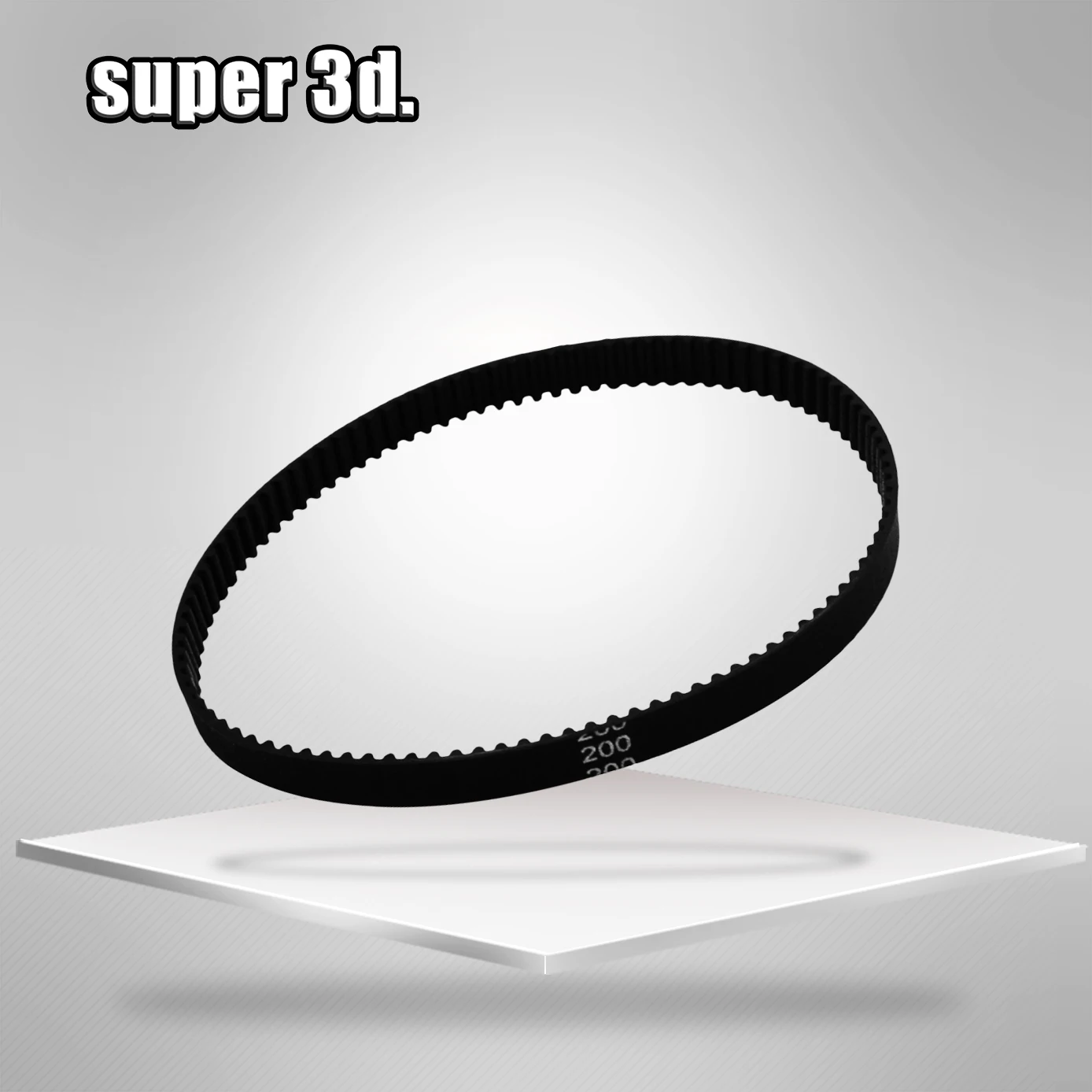 Резиновый зубчатый ремень для 3D принтера 2GT/GT2 Резиновая лента с замкнутой петлей