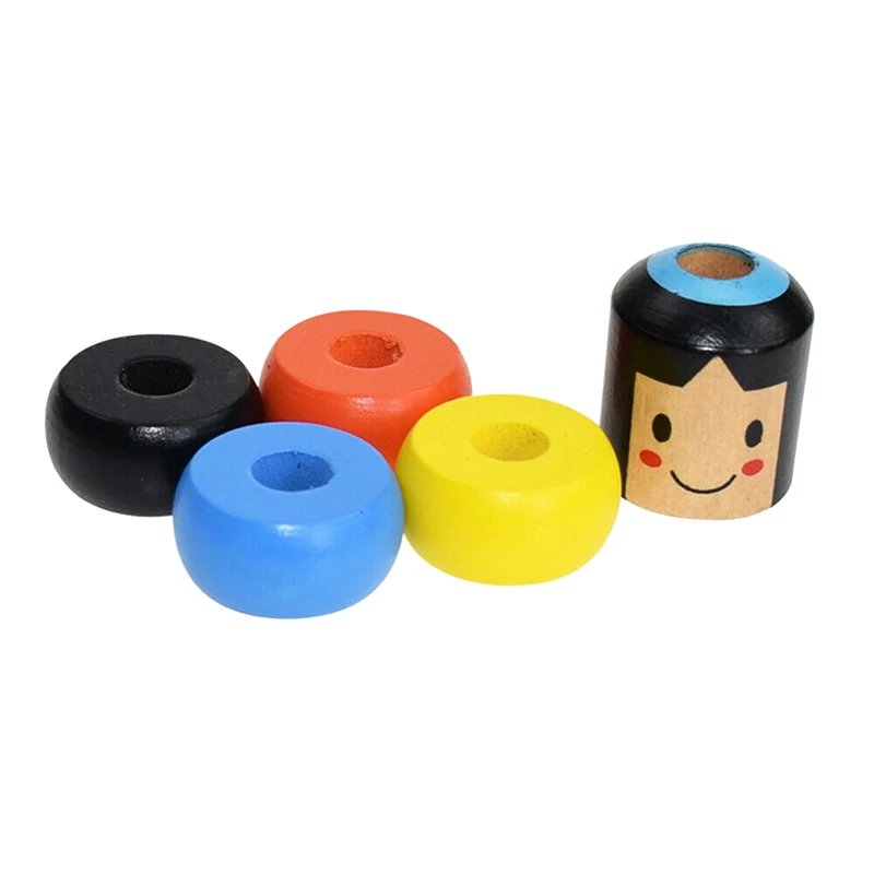 

1set Immortal Daruma Unbreakable Wooden Man Magic Toy Magic Tricks Close Up Stage Magic Props Comedy Mentalism Fun Toy Accessory