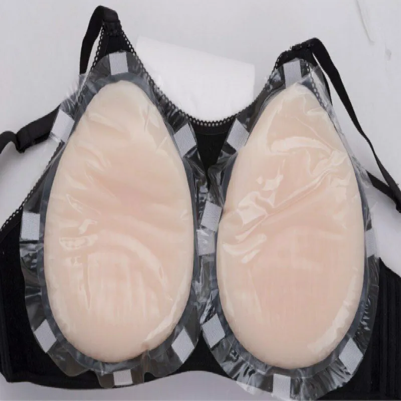 1 пара силиконовые накладные груди 1000 г D|Бюстгальтеры| |