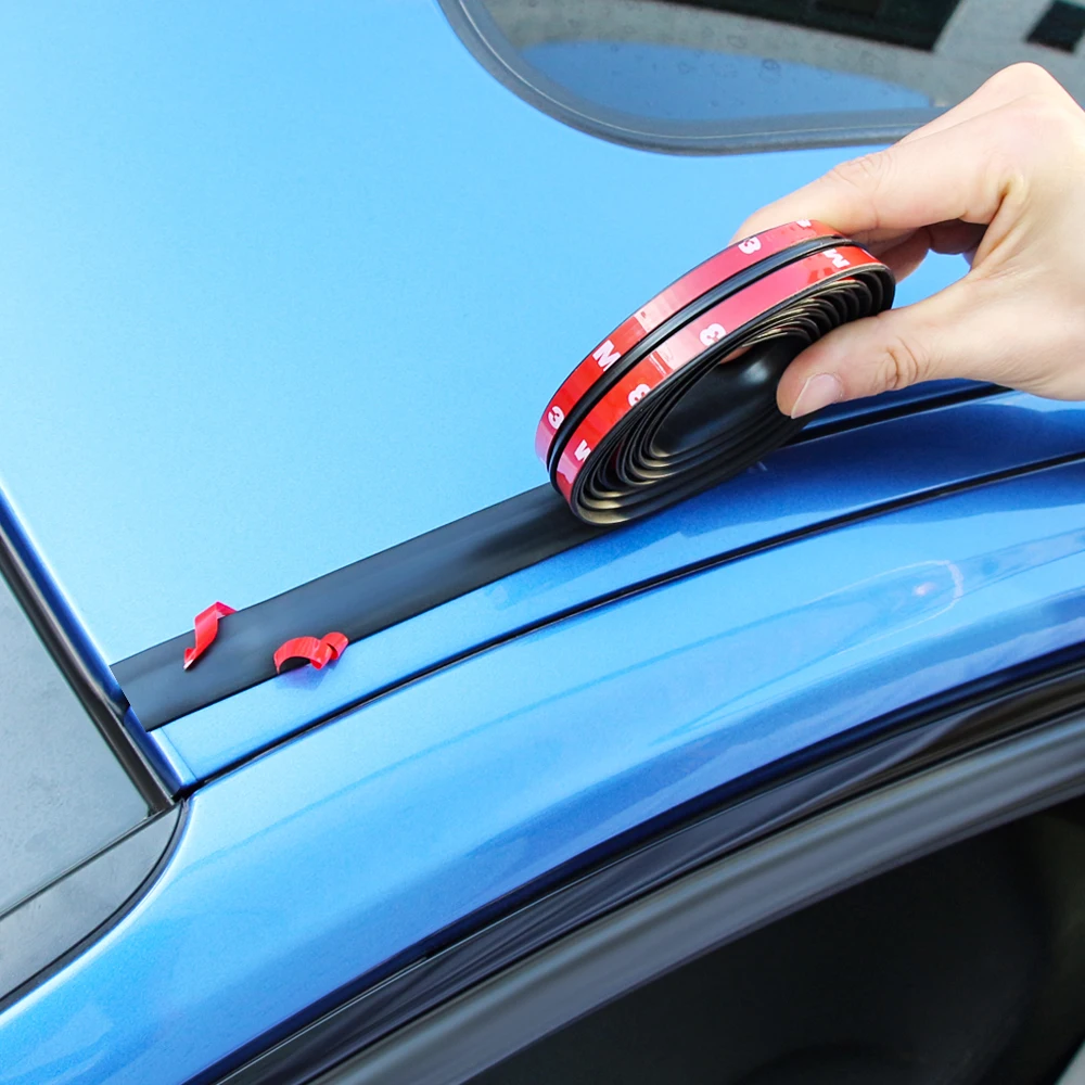 Резиновая уплотняющая полоса для крыши автомобиля, предназначенная для звукоизоляции, аксессуары для Morris Garages MG 6 3 5 7 TF ZR ZS HS GS GT Hector RX5 RX8 и др.