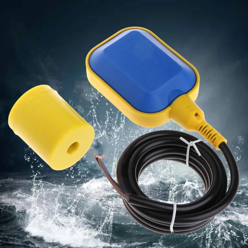 

2M Float Switch Water Tank Level Controller Sensor Liquid Fluid Contractor Pump Liquid Level Sensor U4LB