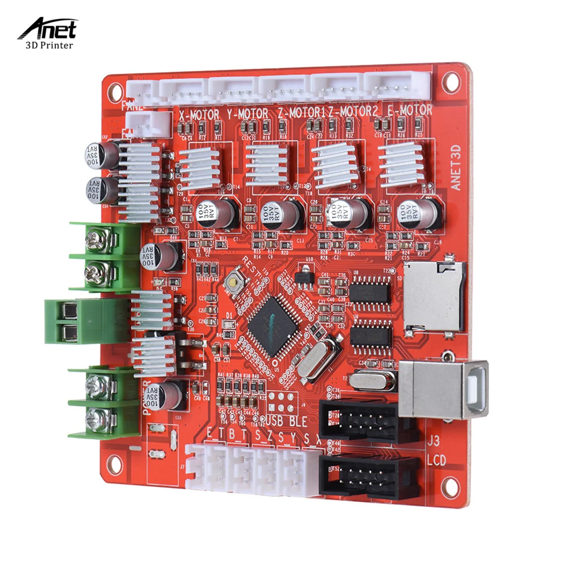 1 шт. A1284 Base V1.7 материнская плата управления A2 для Anet DIY самостоятельная сборка 3D