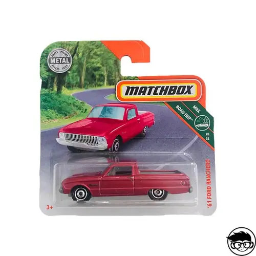 Спичечная коробка 61 Ford Ranchero MBX Road Trip 20/35 2018 короткая карта|Настольный футбол| |