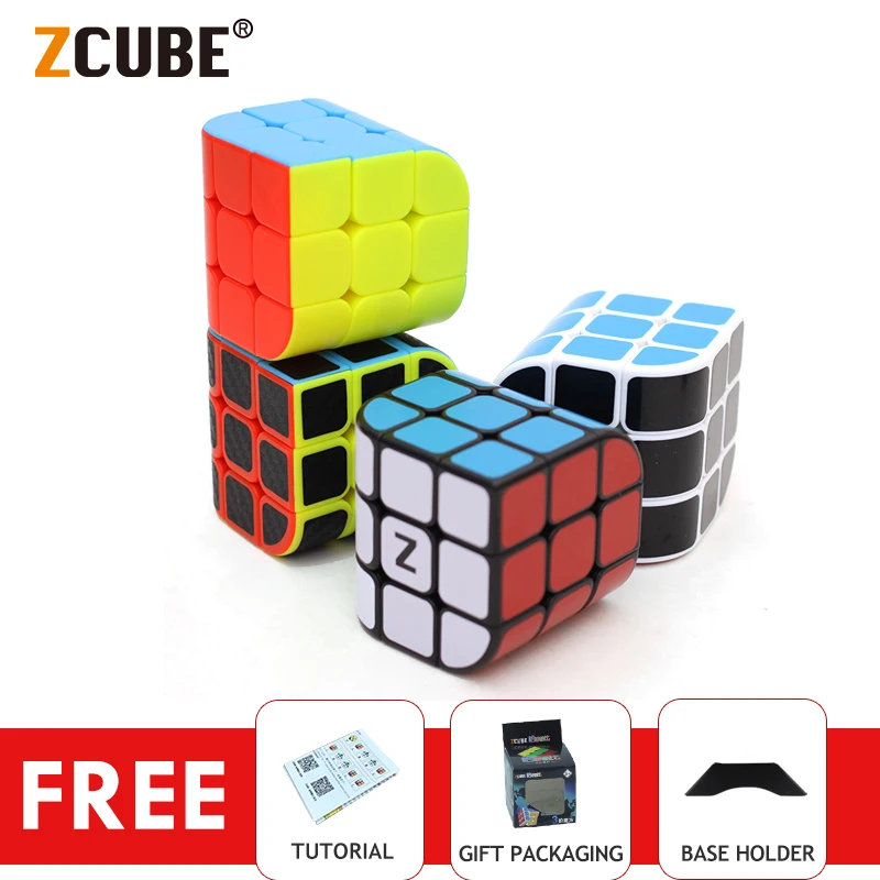 

ZCube 3x3x3 Penrose магический куб 56 мм профессиональный изогнутый тридрон извивающийся Cubing скоростной пазл обучение Развивающие игрушки для детей