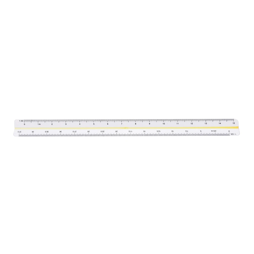 

Plastic Triangular Scale Ruler Measurement 1PC