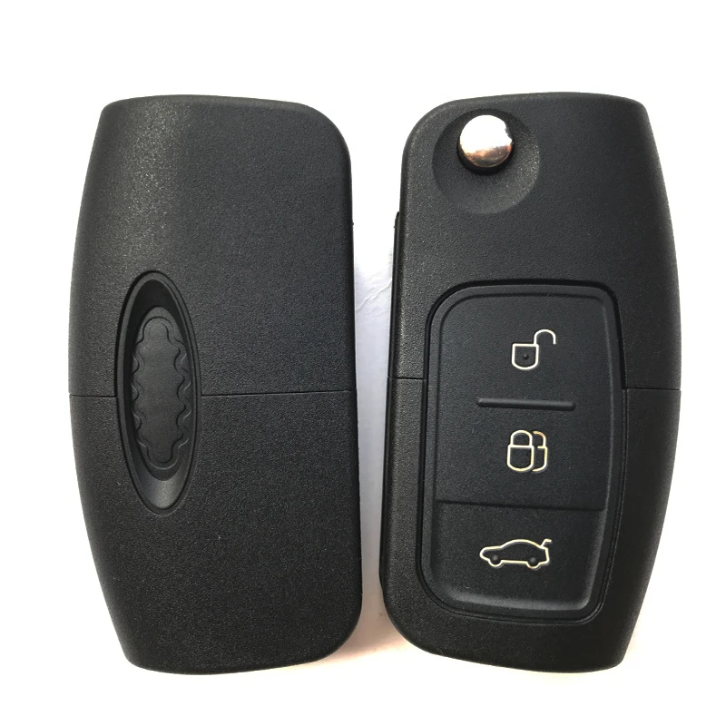 3 кнопки дистанционного ключа чехол для Ford Focus 2 C-Max Ka Mondeo Galaxy Fiesta S-Max Замена