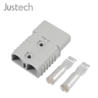justech 2pcs for anderson style plug connectors 175a 600v acdc power tool kit with 10 awg silver plated solid copper terminal