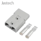 Justech 2 шт. для Anderson Стиль штекерные соединители 175A 600V ACDC Мощность ящик для инструментов с 10 AWG с серебряным покрытием Сплошной Медь терминал